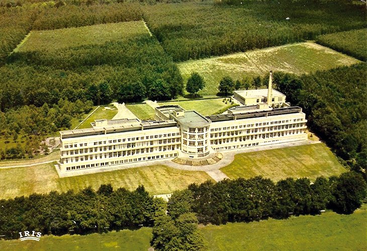Sanatorium De Mick (luchtopname)
